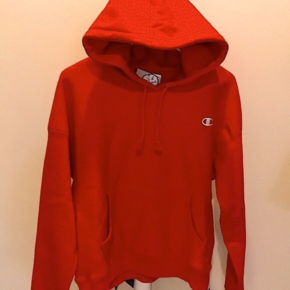 New Champion Reverse Weave Scarlet Red Hoodie⭐️⭐️ - Picture 8 of 8